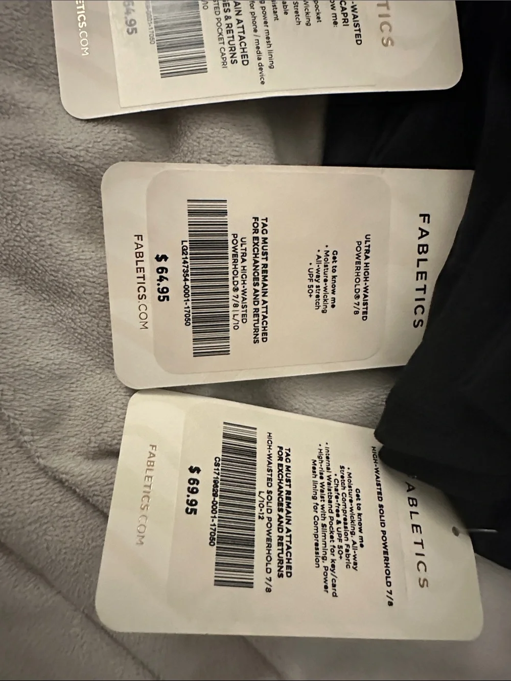 Fabletics Black Leggings Bundle lot - Picture 5 of 8